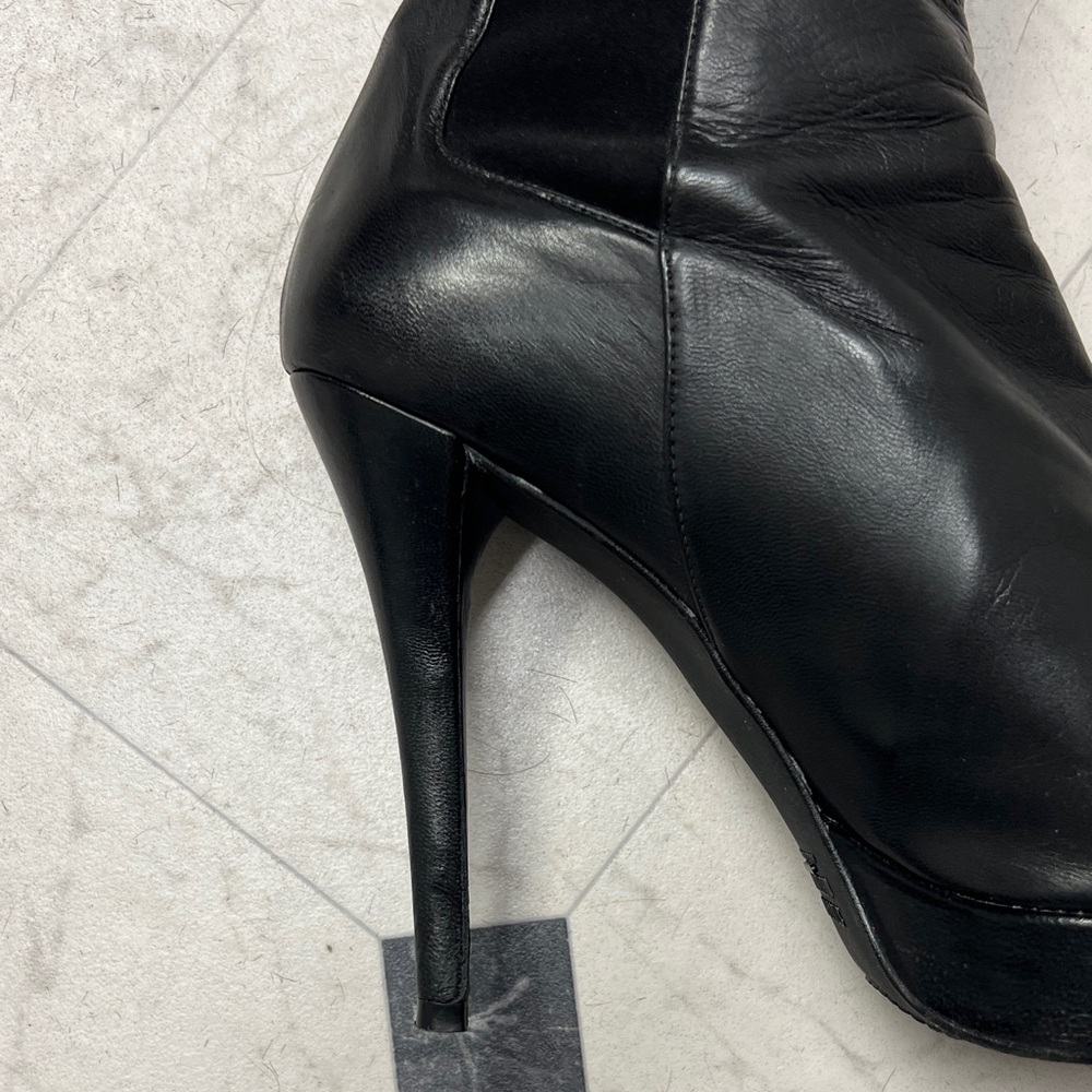 Elegant Black Women's Over-the-Knee Stuart Whitman Boots. Made in Spain. - Picture 5 of 7